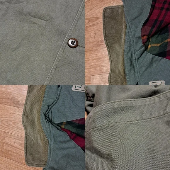 Men's L.L.Bean Original Field Coat Cotton Lined Jacket Size XL